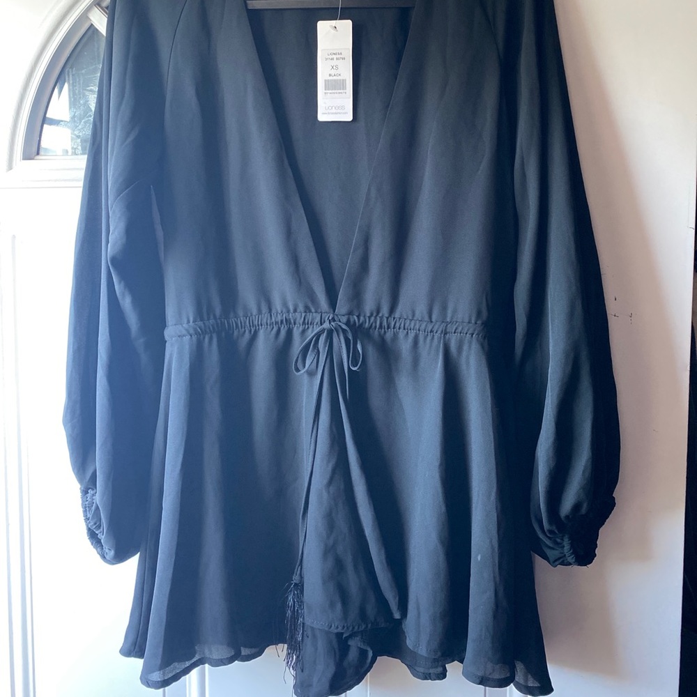 Lioness Black Romper XS